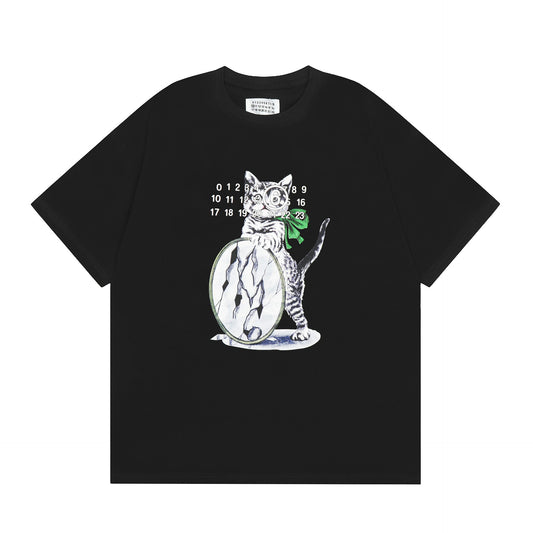 Maison Margiela T-shirt Crew Neck Loose Short Sleeve T-shirt
