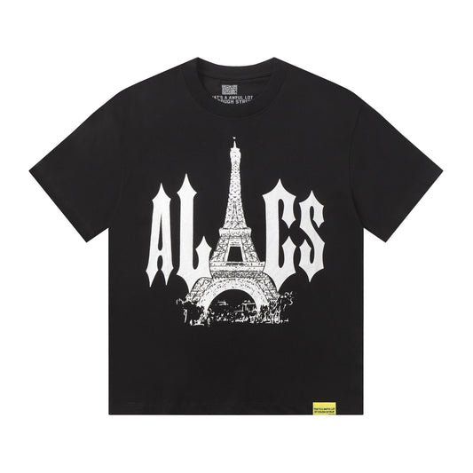 THAT'S A AWFUL LOT OF COUGH SYRUP Eiffel Tower Graphic T-Shirt ¡ª hero